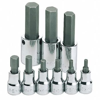 SK PROFESSIONAL TOOLS Skt Bt St Stl StSz 3/8 in DrSz 3/8 in, 12D294