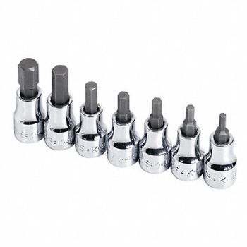 SK PROFESSIONAL TOOLS Skt Bt St Stl StSz 3/8 in DrSz 3/8 in, 12D296
