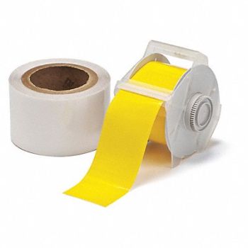 BRADY Print On Demand Floor Labels 2-1/4In W, 12D603