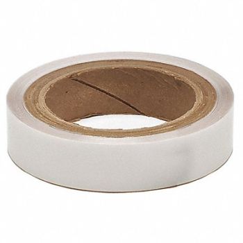 BRADY Floor Tape Clear 1 inx50 ft Roll, 12D618