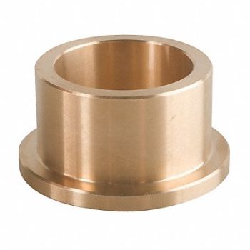 BUNTING BEARINGS Flanged Sleeve Bearing 60 mm Bore Bronze, 12D867