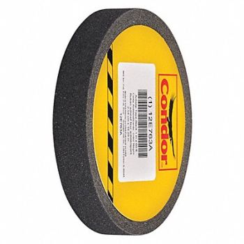 CONDOR AntiSlip Tape 60 ftLx1 inW BLK 80 Grit, 12E763