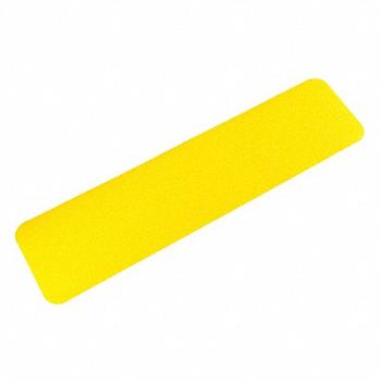 GRAINGER APPROVED AntiSlip Tread 24 Lx6 W YLW 60 Grit PK50, 12E821