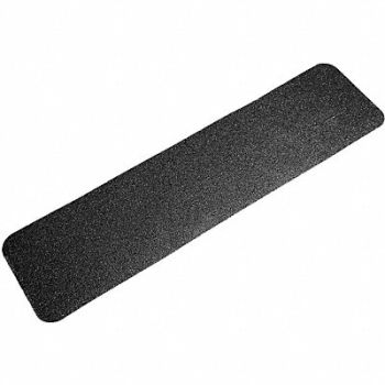 GRAINGER APPROVED AntiSlip Tread 24 Lx6 W BLK 46 Grit PK10, 12E827