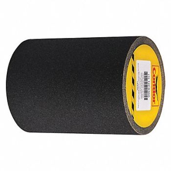 CONDOR AntiSlip Tape 60 ftLx1 inW BLK 80 Grit, 12E830