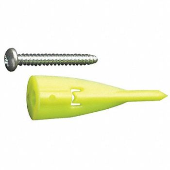 WALLCLAW Drywall Anchor Hammer-In 2 In PK100, 12F258
