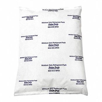 POLAR TECH Cold Pack 8 lb 6-1/4 L 6 W PK8, 12F369