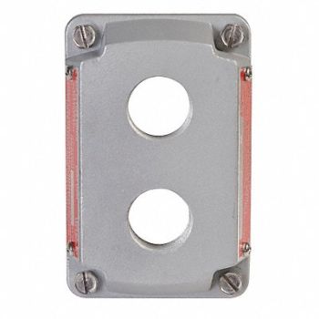 APPLETON ELECTRIC Hazardous Location Cover (2) 3/4in. Open, 12F554