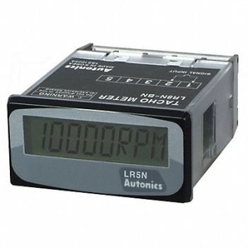 AUTONICS Pulse Meter 1/32 DIN 10 000 RPM, 12G527