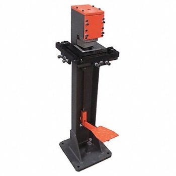 DAYTON Manual Metal Stock Notcher 3 1/8 Notch, 12G601