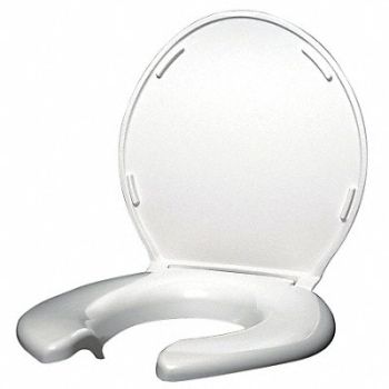 BIG JOHN Toilet Seat Elongated/Round Bowl Open, 12G705