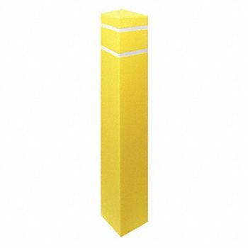 POST GUARD Post Sleeve 6-1/2x6-1/2 In 55In H Yellow, 12G950