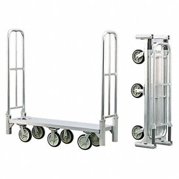 NEW AGE U-Boat Platform Truck 1200 lb 61 in L, 12G972