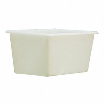 NEW AGE Bin Natural Solid Polyethylene, 12G978