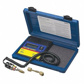 YELLOW JACKET Vacuum Gauge.LCD Includes Sensor, 12H948