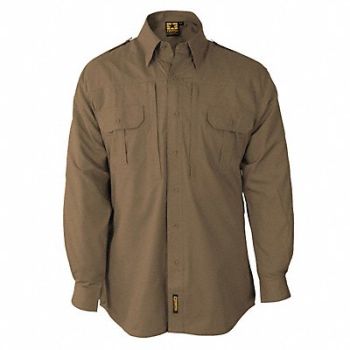 PROPPER Tactical Shirt Coyote Size 2XL Long, 12K329