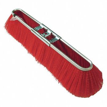 TOUGH GUY Push Broom Head Bolt On 17 Sweep Face, 12L033