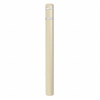 POST GUARD Post Sleeve 4-1/2 In Dia 52 In H Beige, 12L079