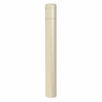POST GUARD Bollard Cover 7 In Dia 60 In H Beige, 12L095