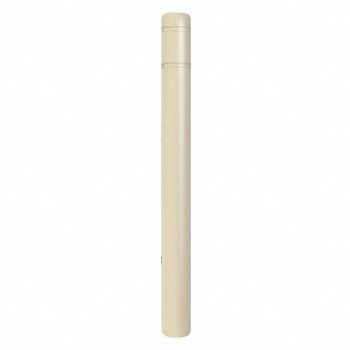 POST GUARD Post Sleeve 4-1/2 In Dia 52 In H Beige, 12L104