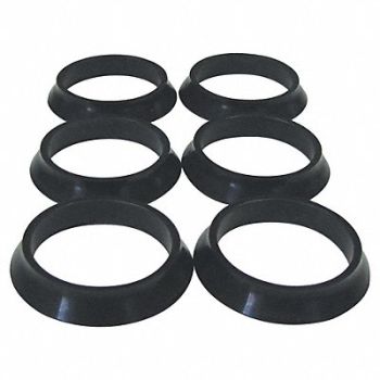 PALMETTO PACKING Shaft Seal Axial Lip 4 In PK6, 12N762