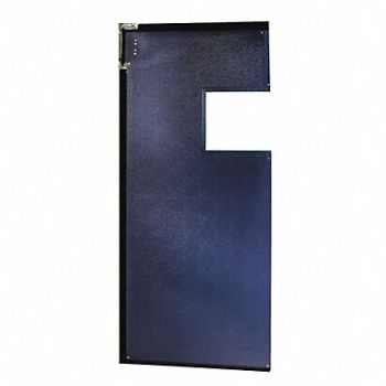 CHASE G2990 Swinging Door 7 x 3 ft Navy Blue PVC, 12P230