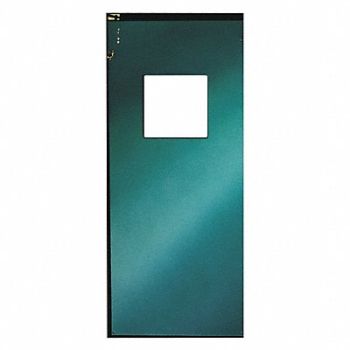 CHASE Swinging Door 8 x 3 ft Forest Green, 12P285