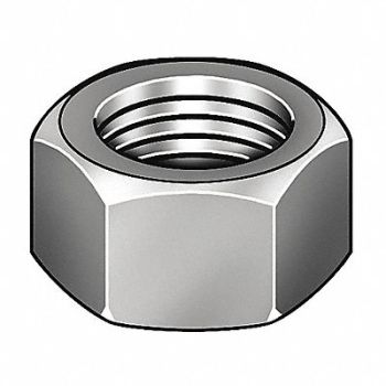 GRAINGER APPROVED Std Stl Gal 3/8 -16 9/16x21/64 Gr2 PK50, 12P497