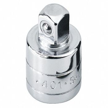 SK PROFESSIONAL TOOLS Skt Adptr Steel Chrome 1/4 in 3/8 in, 12P878