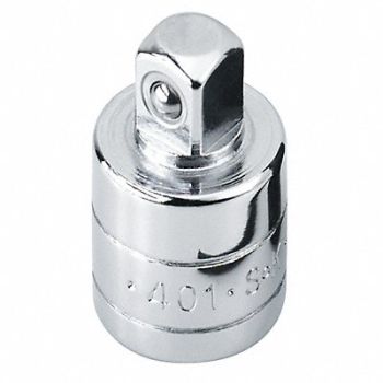 SK PROFESSIONAL TOOLS Skt Adptr Steel Chrome 1/2 in 3/8 in, 12P879