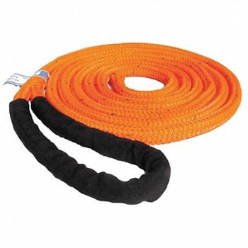 ALL GEAR Bull Rope Sling 3/4 In x 12 Ft Orange, 12R275
