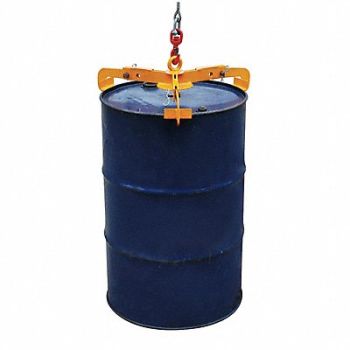 DAYTON Drum Lifter Yellow Vertical Steel, 12R540