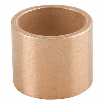 BUNTING BEARINGS Sleeve Bearing Bronze 1 1/4 in Bore, 12R772