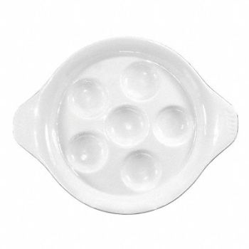 ITI Escargot Dish White PK36, 12R904