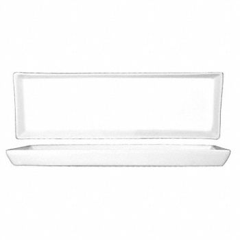 ITI Fruit Dish Tray 13-1/2x4 White PK12, 12R905