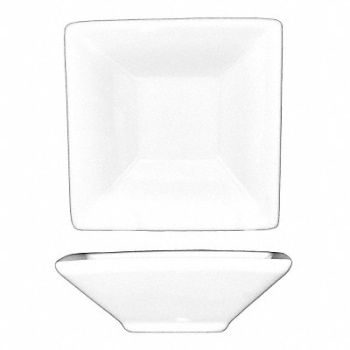 ITI Square Fruit Dish 7 Oz White PK36, 12R936