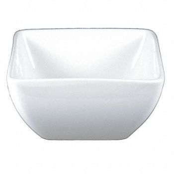 ITI Square Bowl 14-1/2 Oz White PK36, 12R939
