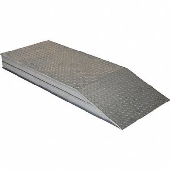 VESTIL Heavy Duty Alum Wheel Riser 24x8x108, 44PL66