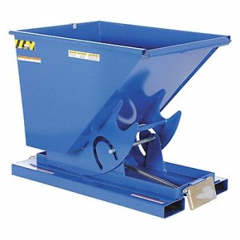 VESTIL Self-Dump Heavy Duty Hopper .5 cu yd 6K, 44PY63