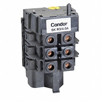 CONDOR USA INC Thermal Overload 2.5 to 4A 3 Phase MDR3, 12T095