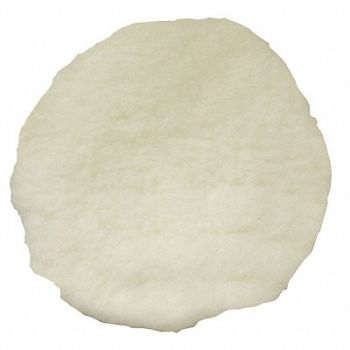 GRAINGER APPROVED Polishing Bonnet 7 In Wool, 12U063
