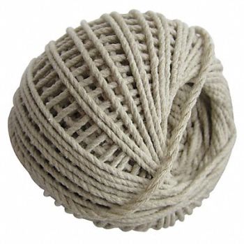 GRAINGER APPROVED Rope Cotton Twisted 1/16In. Dia 400ftL, 12U297