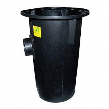 ZOELLER Sewage Basin Cap. 30.0 gal Polyethylene, 12U346