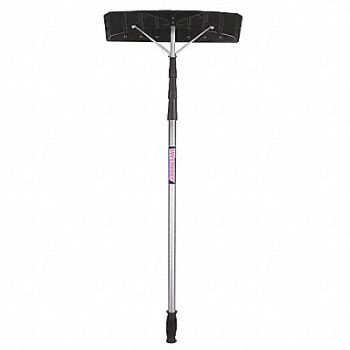 WESTWARD Snow Roof Rake Plastic Blade 23-1/2 W, 12U486