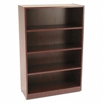 REGENCY Bookcase Legacy Series 4-Shelf Mahogany, 12U503