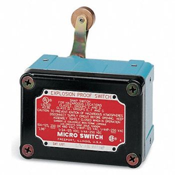HONEYWELL MICRO SWITCH Explosion Proof Limit Switch, 12U982