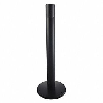 TOUGH GUY K2498 Cigarette Receptacle 1/4 gal Black, 12V178