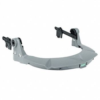 MSA Faceshield Frame Plastic Gray, 12V758