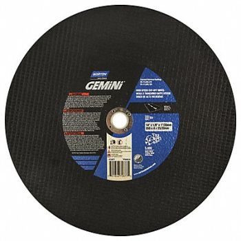 NORTON CutOff Whl Gemini Asphalt 14 x.125 x20mm, 12V879