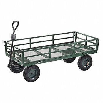 GRAINGER APPROVED Wagon Truck 1400 lb 63 L, 12X315